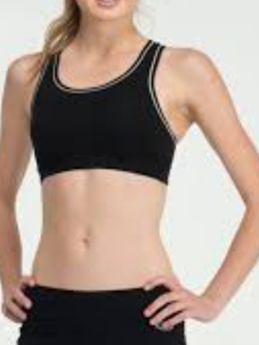 Icebreaker XL GT Run Rush Deep Purple Racerback Sports Bra - Comfortable Support